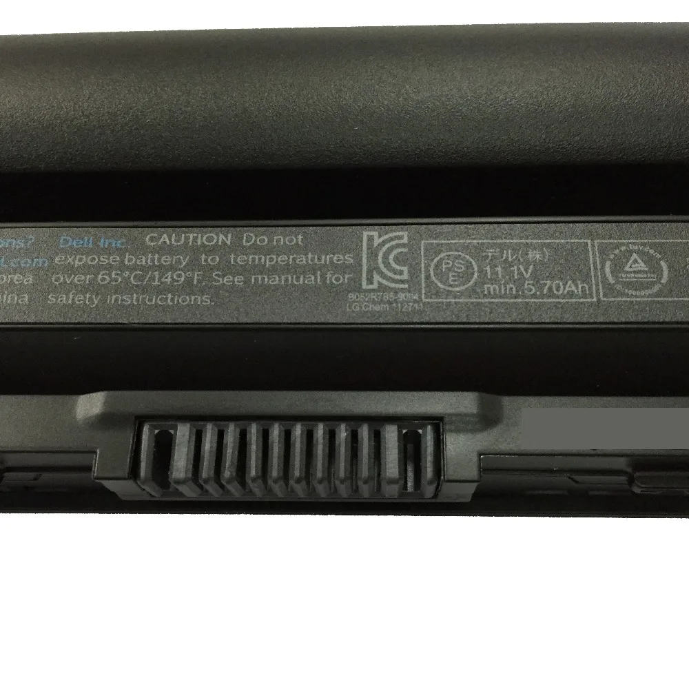11 1 В 65Wh/6 ячеек Новый оригинальный E6320 ноутбук Батарея для Dell Latitude E6120 E6220 E6230 E6330 E6430S