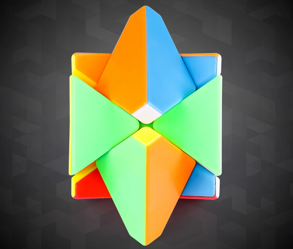 Moyu класс X странная форма Stickerless Professional Скорость magic Cube обучающая красочная игрушечные лошадки для детей