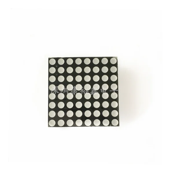 Светодиодный точечный матричный дисплей 8x8 3 мм 32*32 синий общий катод