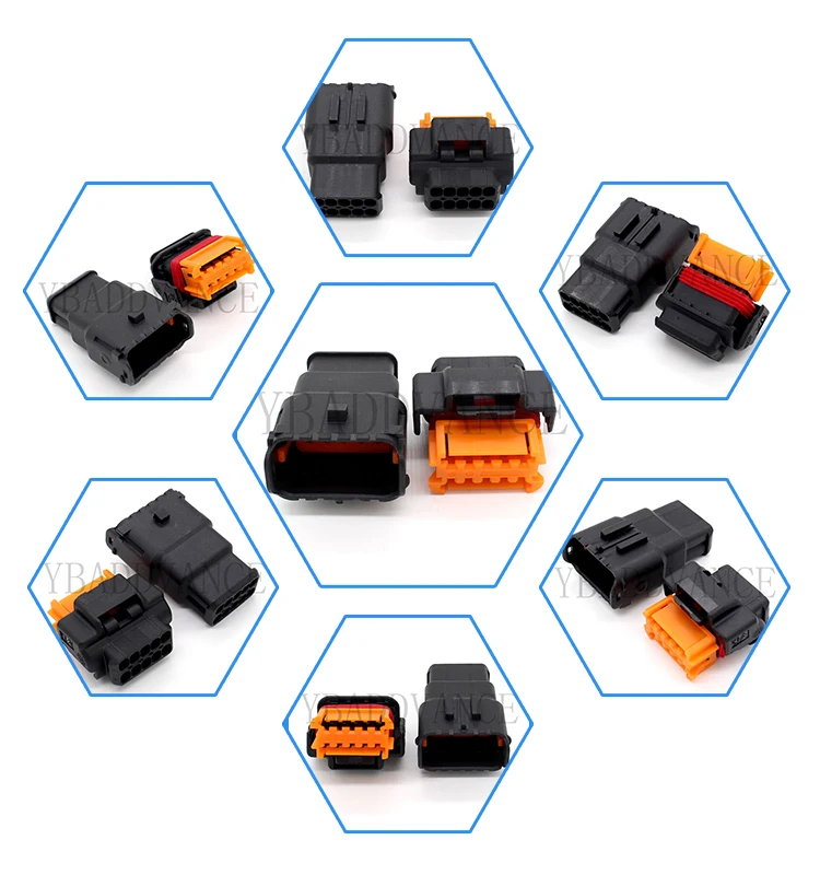 987881201 987891201 Molex 10 штекерные разъемы для Peugeot Citroen Renault|Кабели адаптеры и разъемы| |