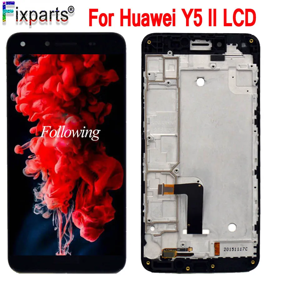 Huawei Y5 II ЖК дисплей + сенсорный экран 100% протестированный дигитайзер в сборе с
