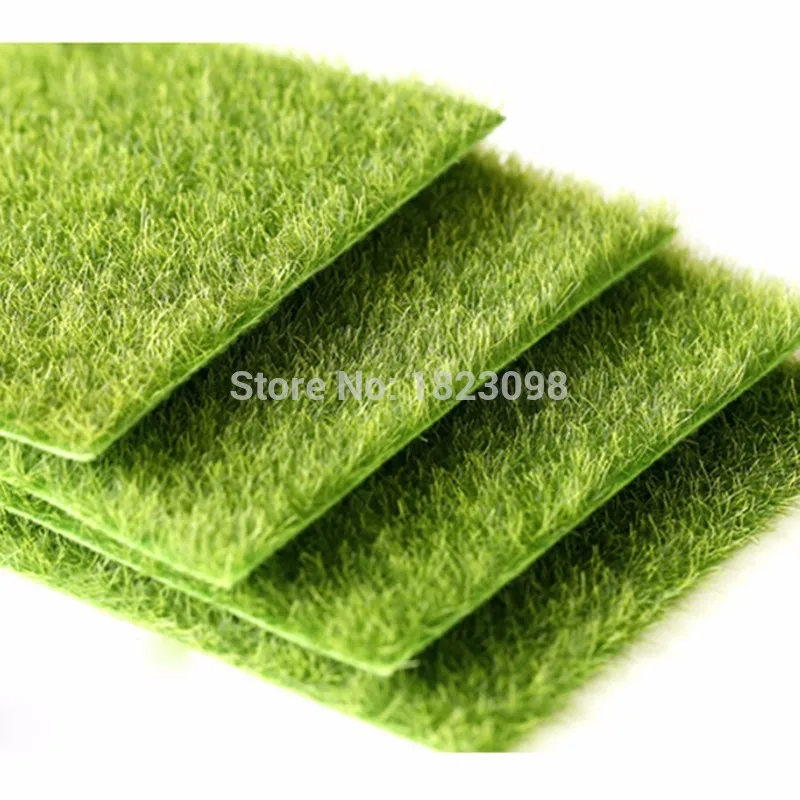 

Искусственная трава для газона, 1 шт., миниатюрная мебель для сада, для самостоятельной сборки, декоративный волшебный сад