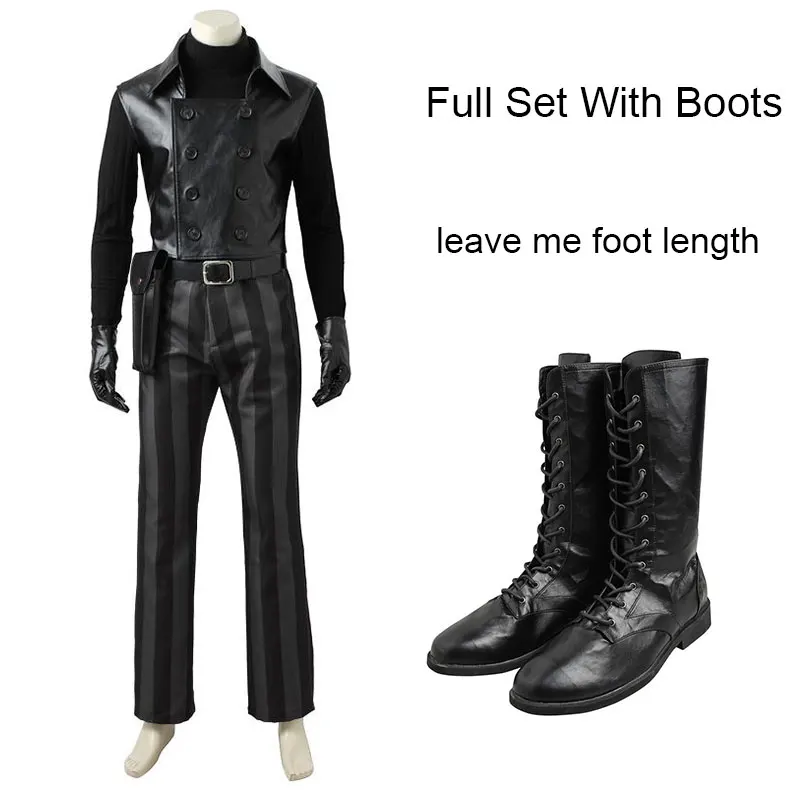 Full Set With Boots Человек-паук Нуар косплей костюм супергероя костюм Человека-паука черный костюм комикс КОМПЛЕКТ Хэллоуин сапоги для взрослых мужчин полный комплект на заказ - Цвет: Full Set With Boots