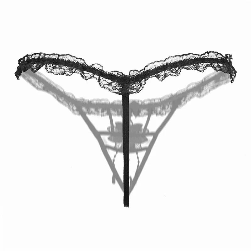Women's sexy Lingerie hot erotic Sexy panties open transparent lace underwear porn underpants sex wear g-string thong