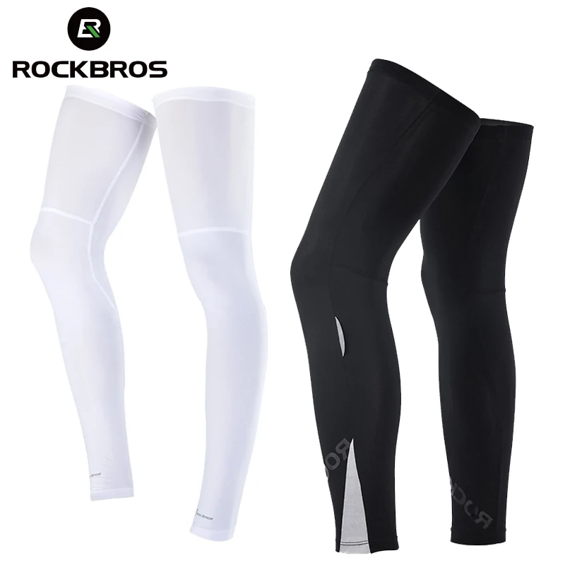 

ROCKBROS, летние гетры для кемпинга, анти-УФ, для велоспорта, баскетбольная Экипировка, защита для ног, Мужские дышащие колготки, спортивные защи...