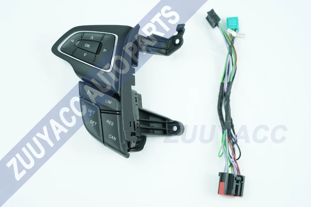 Рулевое колесо Bluetooth аудио круиз-контроль переключатель для Ford Focus MK3 2015- |