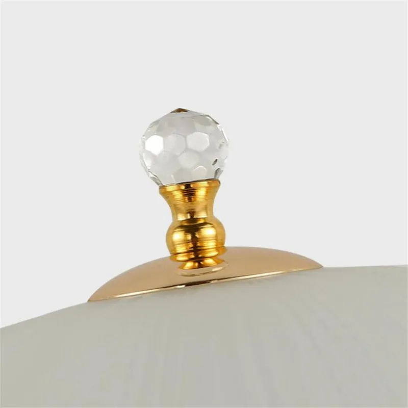 American Country Fashion Crystal Milk White Glass Led E27*2 Table Lamp for Living Room Bedroom Bedside AC 80-265V 1306 | Освещение