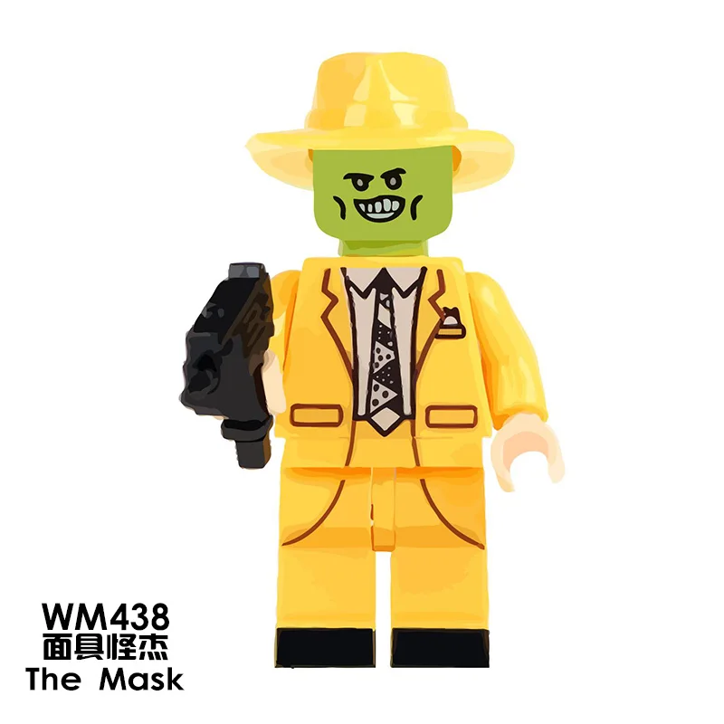 Single Sale WM6020 Metallo Stripper The Joker Mask Hell Boy Fixer Thuderbolts Luke Cage Blade Super Heroes Building Blocks | Игрушки и