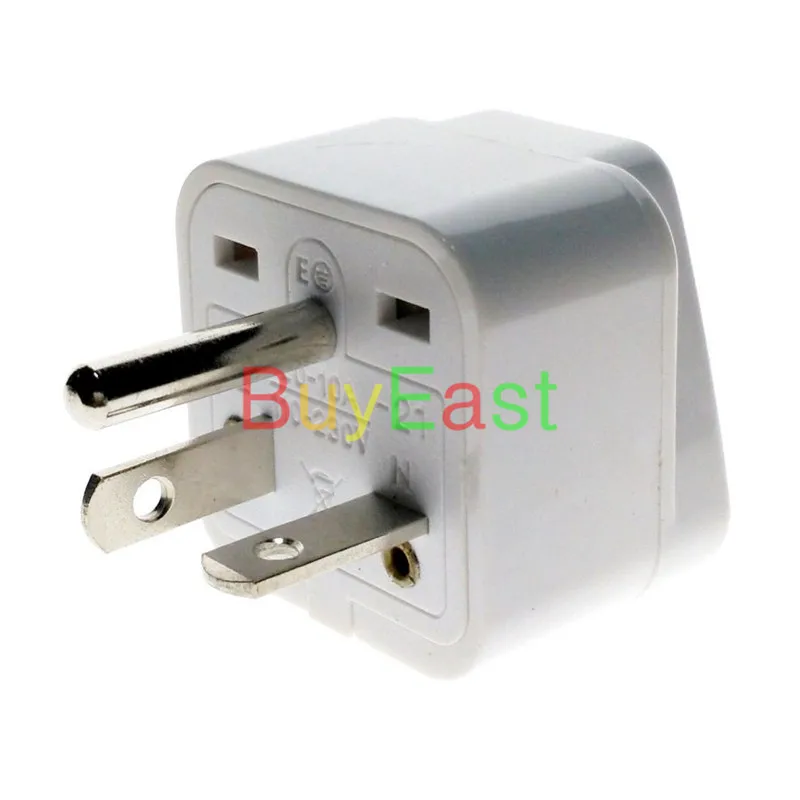 10 шт. переходник с американской вилкой NEMA 6 20P США Черный цвет|world adapter|world plugworld adapter