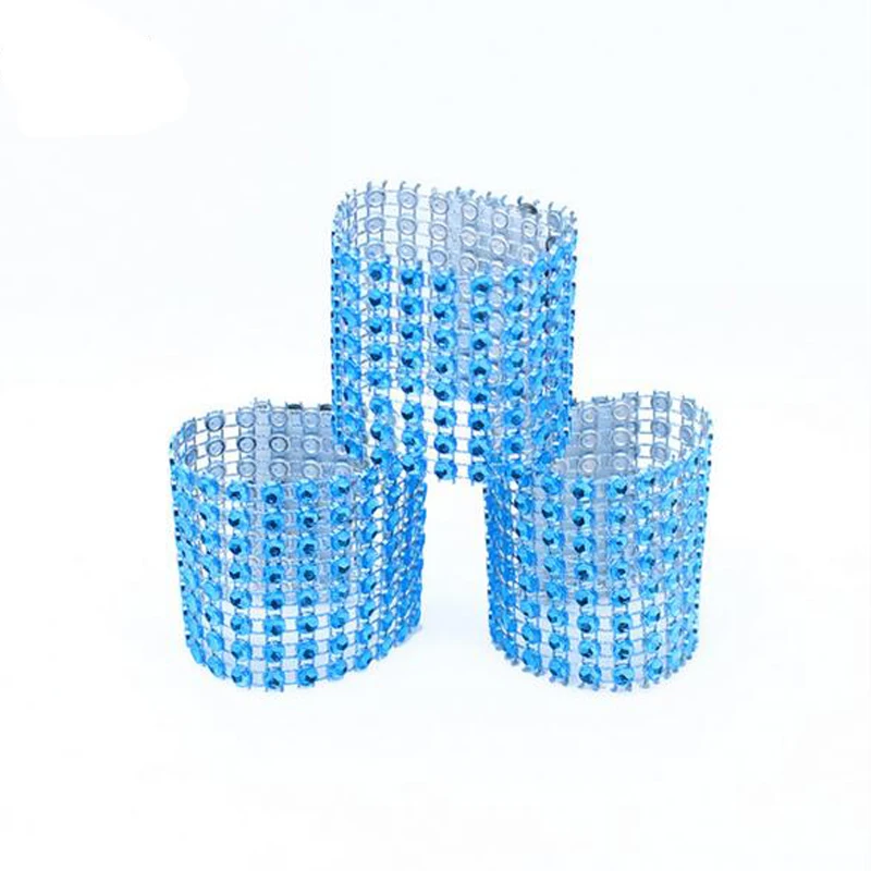 

Кольцо для салфеток, 20 шт./лот, пластиковое, со стразами