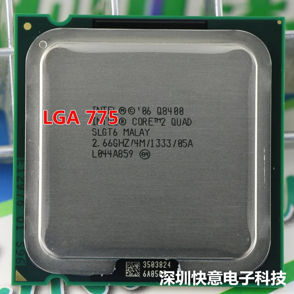 Для процессора Core 2 Quad Q8400 66 ГГц/4 м/1333 ГГц сокет 775 настольный процессор бесплатная