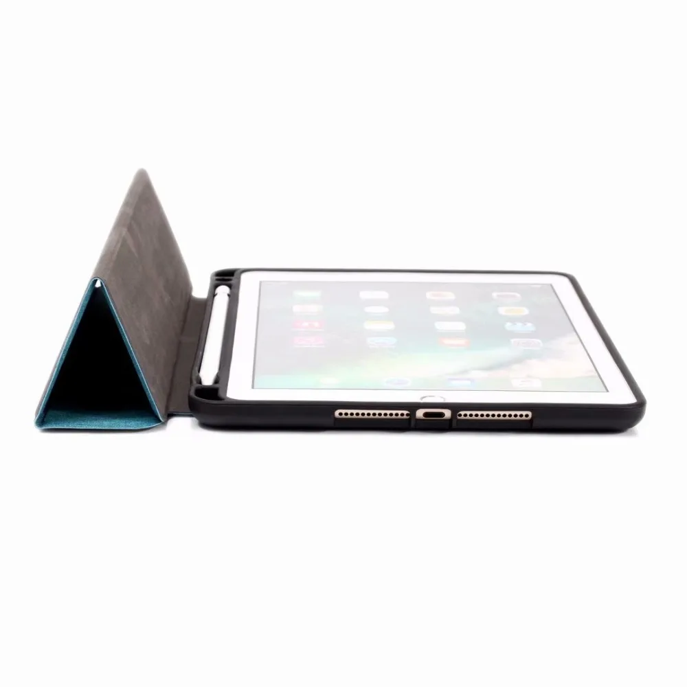Чехол с Apple Pencil Holder Для IPad 9 7 2017 2018 A1822 A1823 A1893 планшет смарт чехол для Ipad 5/6 Air Air2