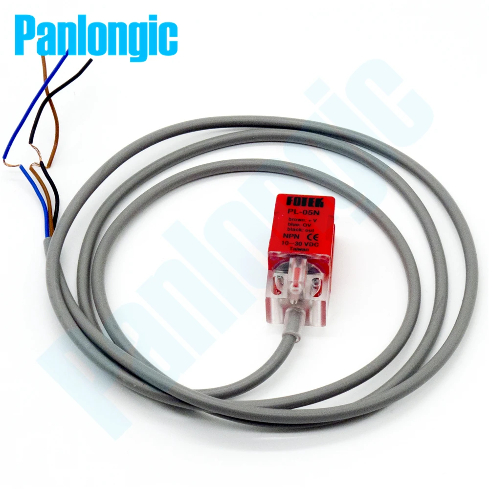 10 шт. Fotek Индуктивный сенсор переключатели PL-05N 5 мм NPN из DC10-30V нормально открытый Нет