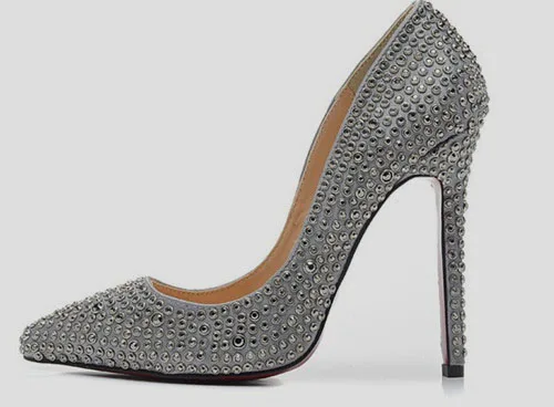 Женские туфли лодочки с острым носком на высоких шпильках|elegant wedding shoes|wedding shoespointed