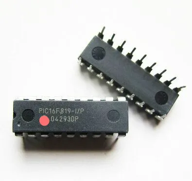 Бесплатная доставка 50 шт./лот Φ/P PIC16F819 DIP18 IC|Калькуляторы| |