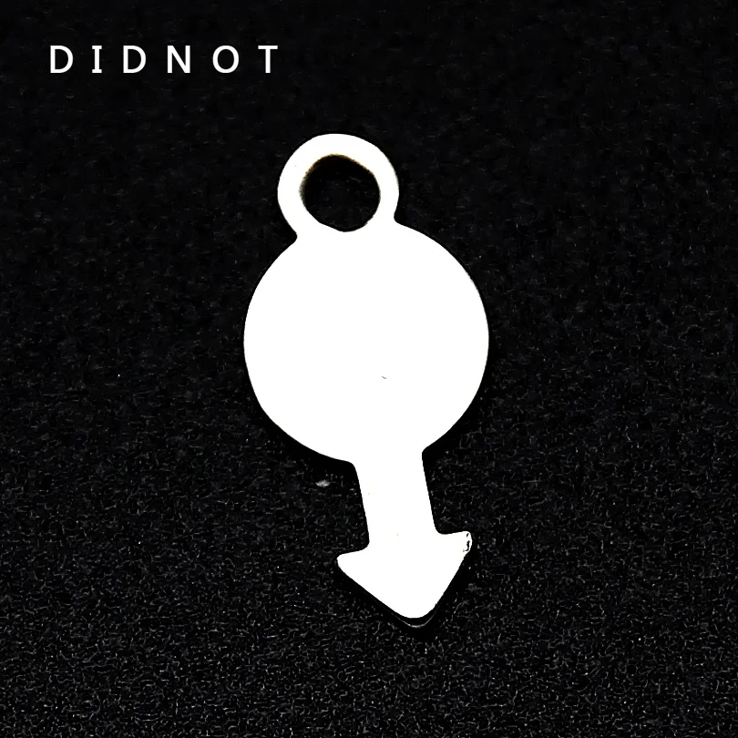 DIDNOT 100 Шт./лот DIY Стрелка Модные Нержавеющей Стали Подвески Ожерелья Серьги