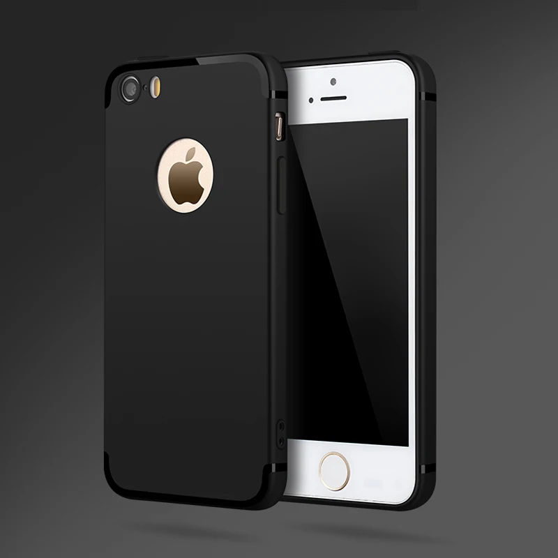 CAPSSICUM 5 5S SE ультра тонкий мягкий матовый чехол для iPhone ТПУ Гибкий гелевый накладка