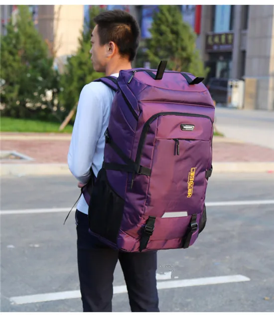 Mochila супер Большая вместительная посылка 80L мужские высококачественные багажные сумки увеличенная вместительность семейный дорожный рюкзак для ноутбука