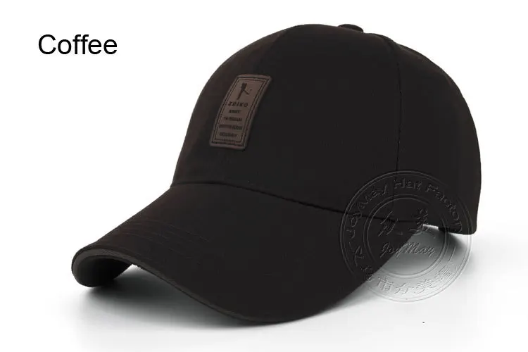 JOYMAY, розничная, опт, хорошее качество, новинка, кепка, Бейсболка, snapback, кепка, облегающие шапки для мужчин и женщин, B253 - Цвет: Coffee