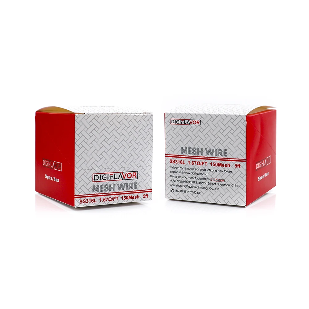 Электронная сигарета Digiflavor сетка N80 100 5 футов катушка для вейпа RDTA RTA бак