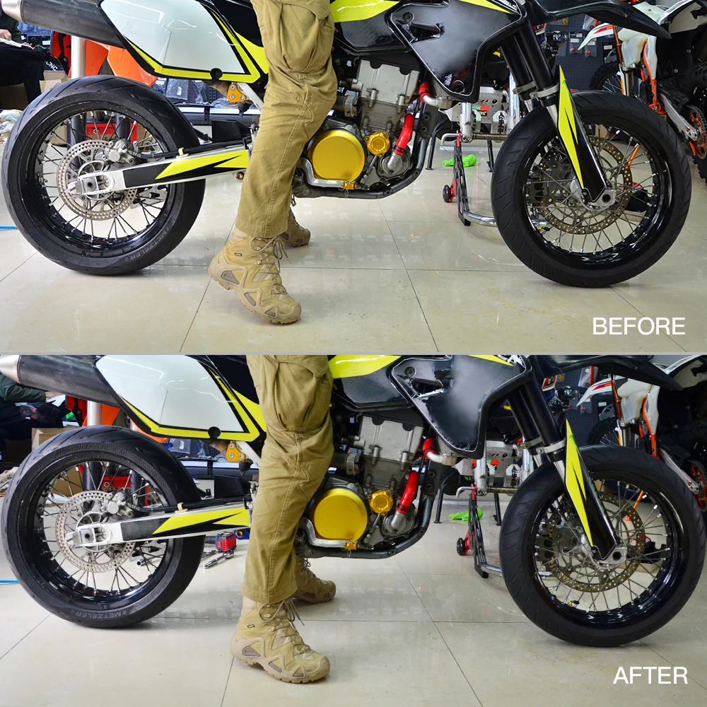 Мотоцикл подъемный механизм снижение Link комплект для Suzuki DRZ400 Kawasaki KLX400 DRZ KLX 400 2000