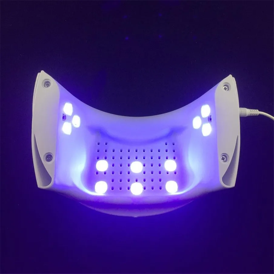 Новый 36 Вт Led УФ-лампы для ногтей сушилка всех Гель-лак Маникюр 12 шт. светодиодов с