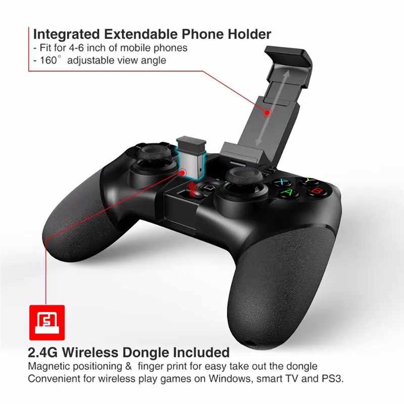 IPEGA 9076 Bluetooth геймпад для Playstation 3 Джойстик Android беспроводной контроллер PS3 телефона