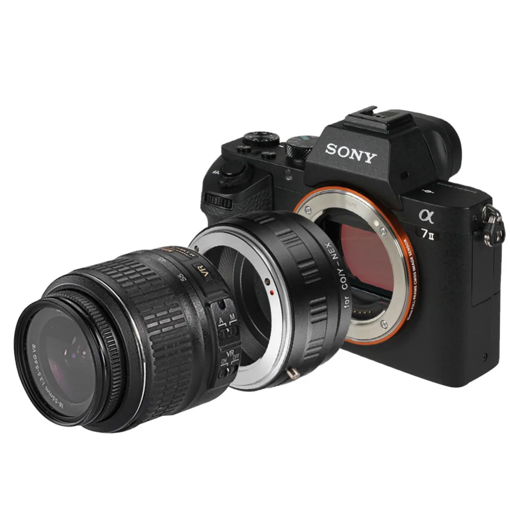 Neewer Contax линза Zeiss крепление адаптер подходит sony A7 A7S/A7SII A7R/A7RII A7II A3000 A6000 A6300 NEX-3 NEX-3C