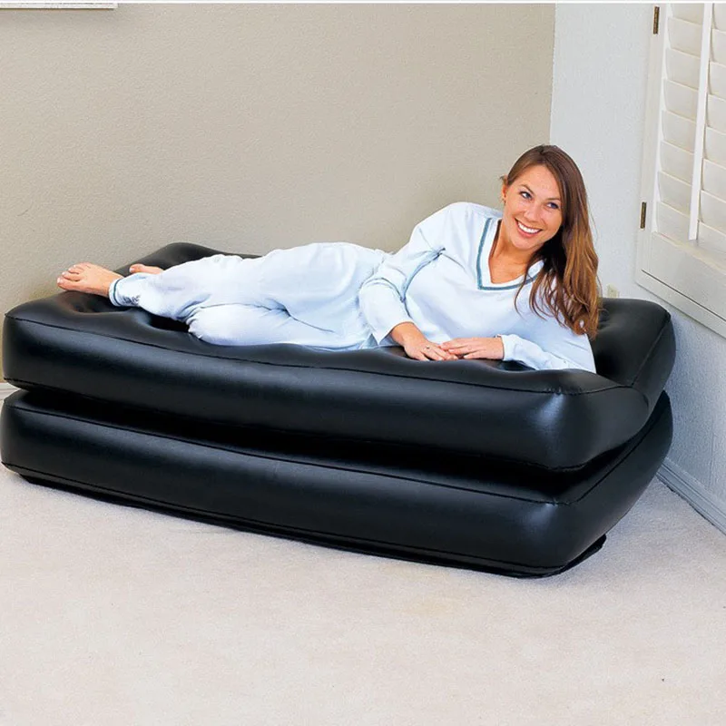 Надувной диван кожаный раскладной кровать Outddor Мебель садовый