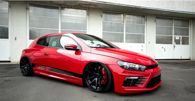 World Datong, наклейка на спортивную машину для VOLKSWAGEN Scirocco Golf 6 Golf 7 Polo, внешняя наклейка на боковую дверь, виниловая пленка для автомобиля