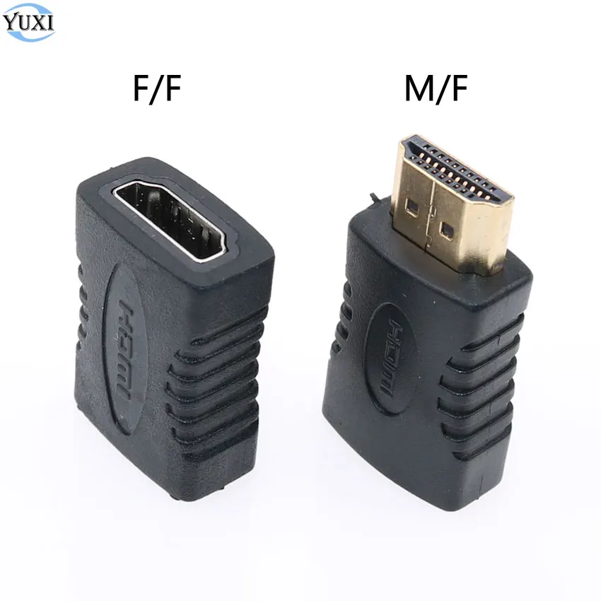 2 шт. женский и мужской HDMI разъем удлинитель F/F M/F 1 4 кабель удлинитель-адаптер с