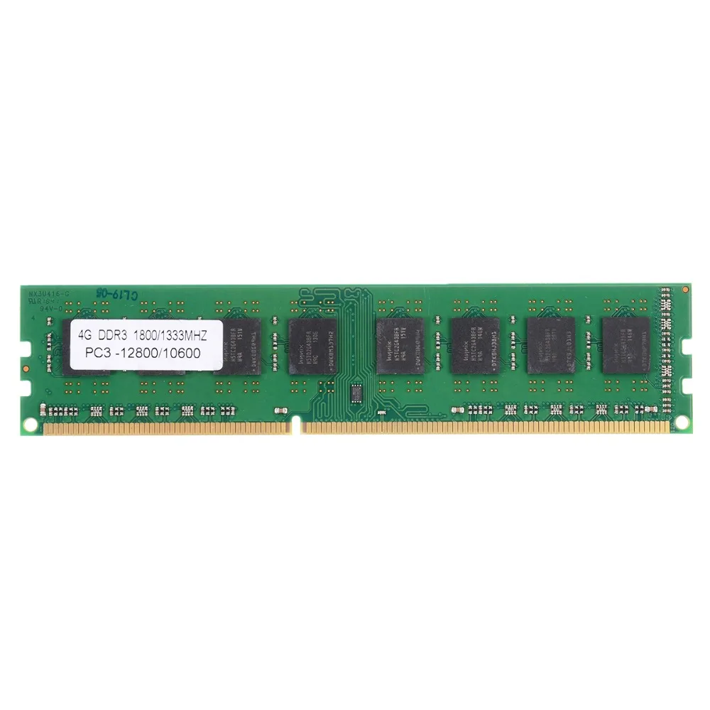 1 шт. Профессиональный 4 Гб PC3-10600 DDR3 1333 МГц 240Pin 4 г Ram для настольных ПК AMD DIMM памяти