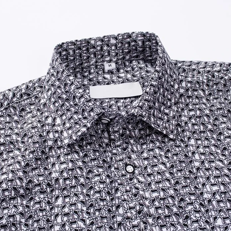 Мужская рубашка с длинным рукавом Camisa Masculina 16 видов цветов приталенная из хлопка