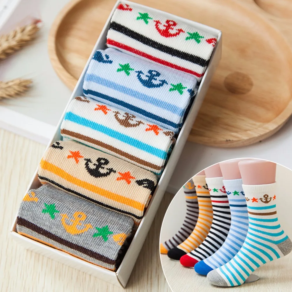 5 Пара/лот Мягкого Хлопка Против скольжения Лодыжки Высокие Спортивные Носки