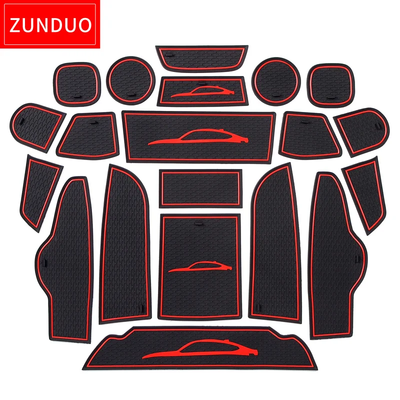 Коврик ZUNDUO со слотом для ворот BMW X3 F25 2011 - 2017 X4 F26 2014-2018 аксессуары интерьера
