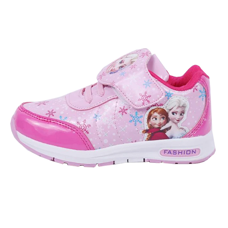 Elsa Princess Girls Shoes for Kids 2017 Spring Autumn Cartoon Anna Sports Baby Children Sneakers Casual | Детская одежда и обувь