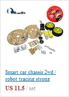 4WD умный робот шасси автомобиля наборы для arduino с датчиком скорости
