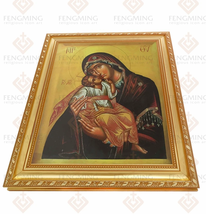 Недорогие Подарки ручной работы подвеска Дева Мария с Иисусом малыш