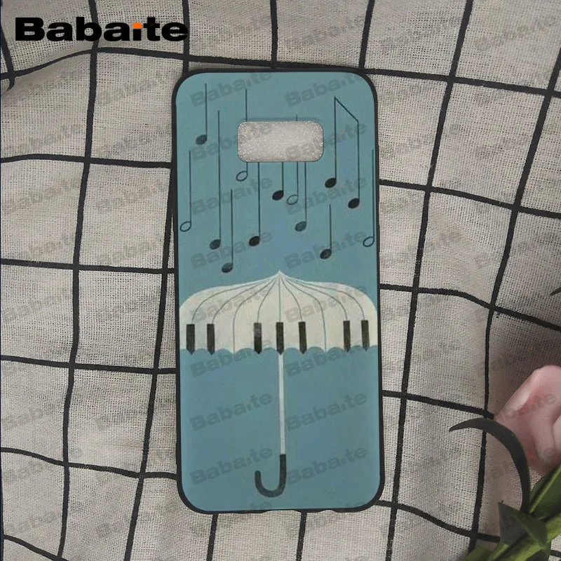 A11 Music Is My Love мягкий силиконовый черный чехол для телефона для samsung Galaxy s9 s8 plus note 8 note9 s7 s6edge coque Babaite - Цвет: A11