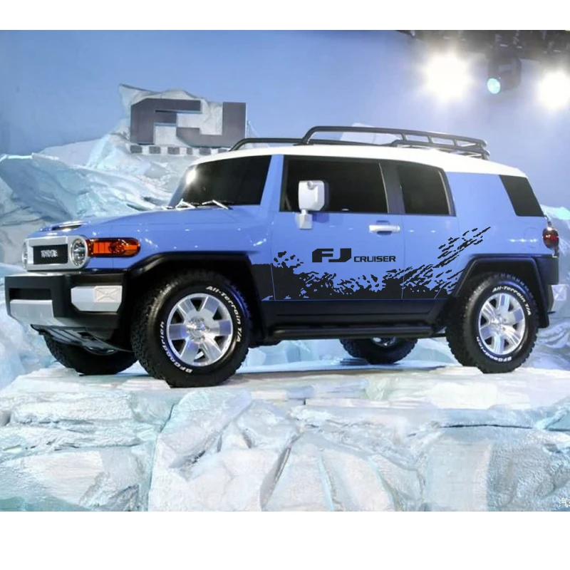 car stickers side body stripe tire styling door graphic vinyl accessories custom for toyota FJ CRUISER 2018 | Автомобили и