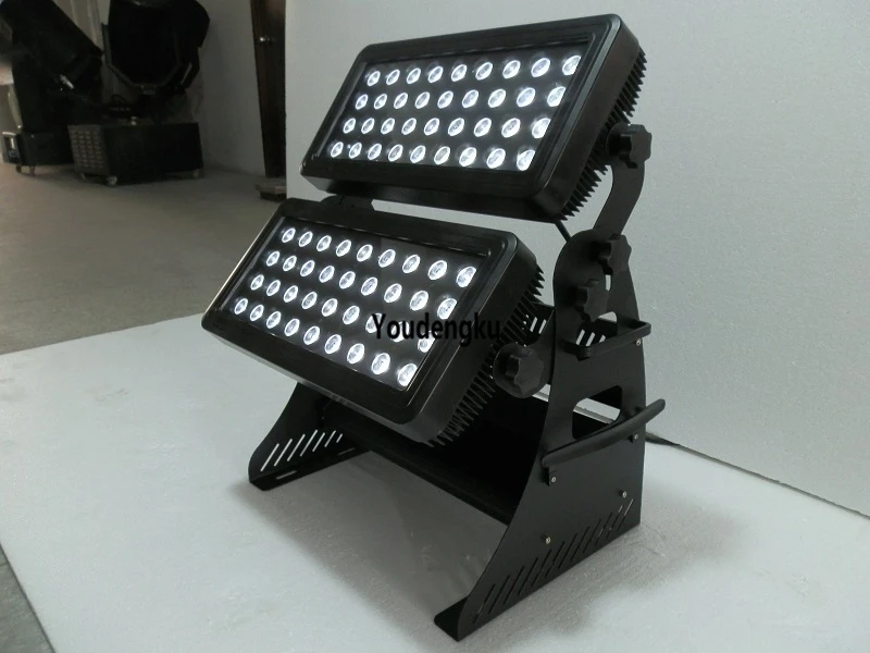 10 шт. 72 led город цвет мыть свет открытый x Вт проектор настенная шайба RGBW ip65 | Лампы