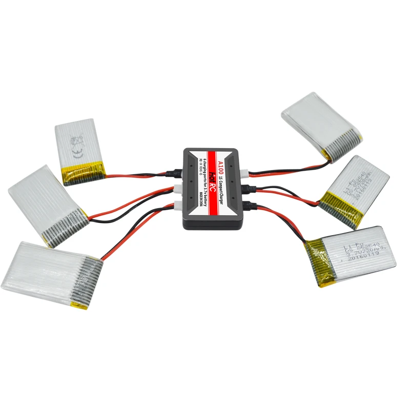 1 шт. горячая RC A100 6 в 3 7 В Lipo батарея Компактное зарядное устройство для Syma X5 X5C H8