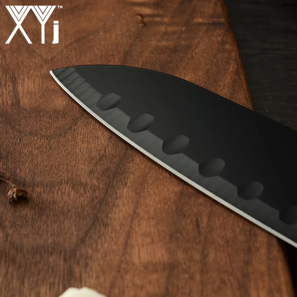 Набор кухонных ножей XYj из 6 предметов японский нож сантоку мясника универсальные