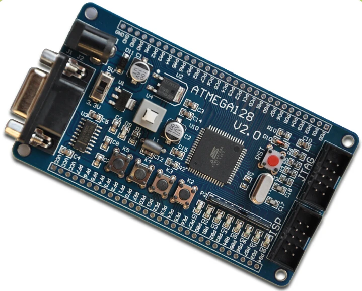 ATMEGA128 минимальная системная плата/AVR плата 128 макетная плата/M128/AVR система|board