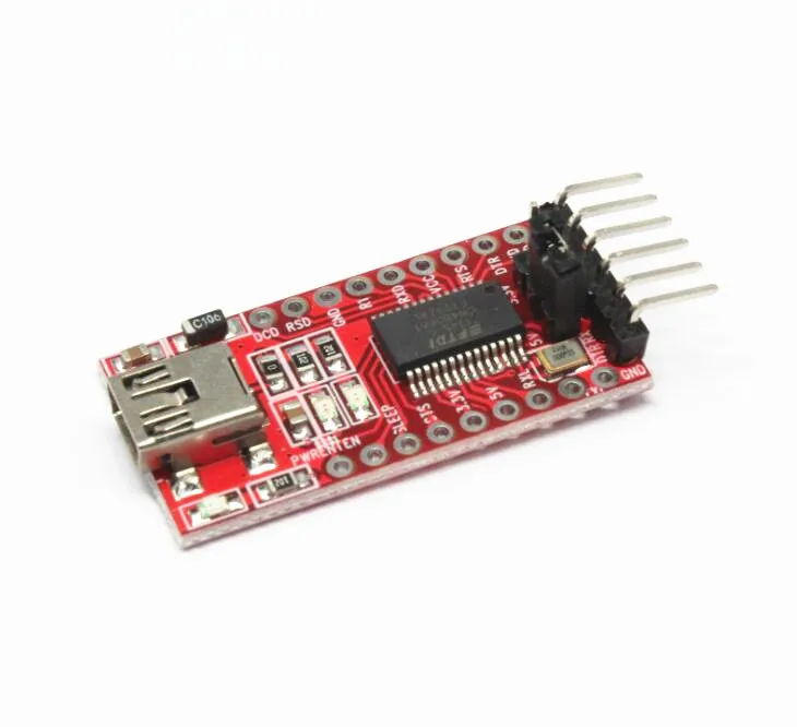 Модуль последовательного адаптера FT232RL FTDI USB 3 В 5 в TTL для мини порта Arduino FT232 10