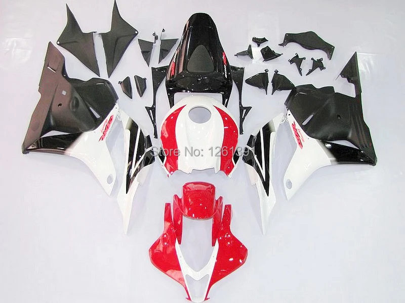 Инжекционные Обтекатели для HONDA CBR600RR F5 09 10 CBR600 RR 2009 2010 CBR 600 11 12 цвета: красный белый