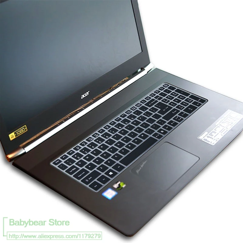 15,6 15 дюймов силиконовая клавиатура протектор кожного покрова для acer Aspire 5 A515 A515-15 A515-15G E5-523G E5-576G E5 523G 575G 576G