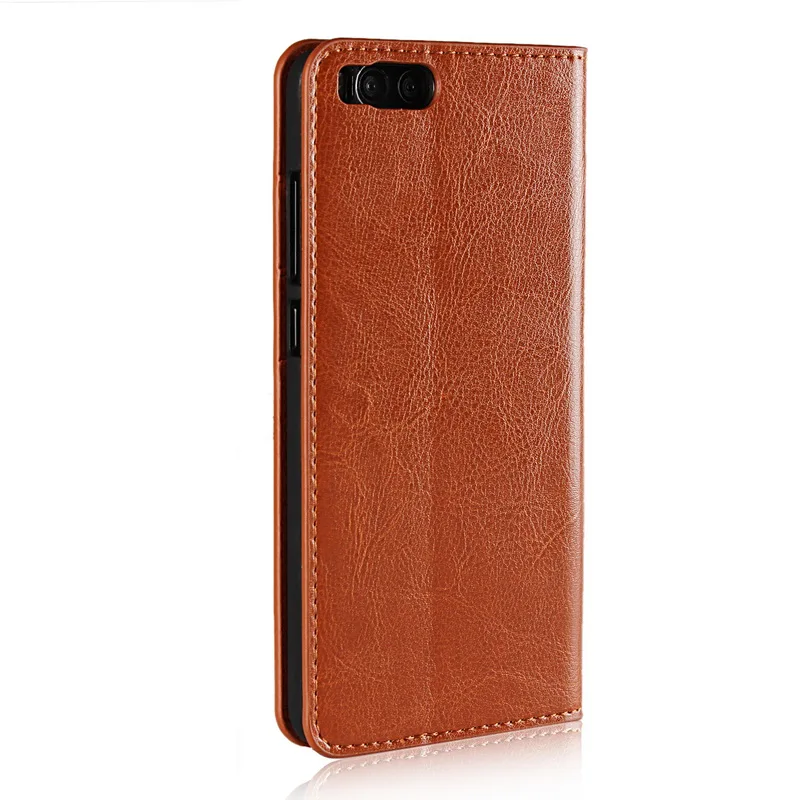 Высококачественный чехол из натуральной кожи для XIAO Mi note 2 3 Redmi 4x 5a Crazy Hose