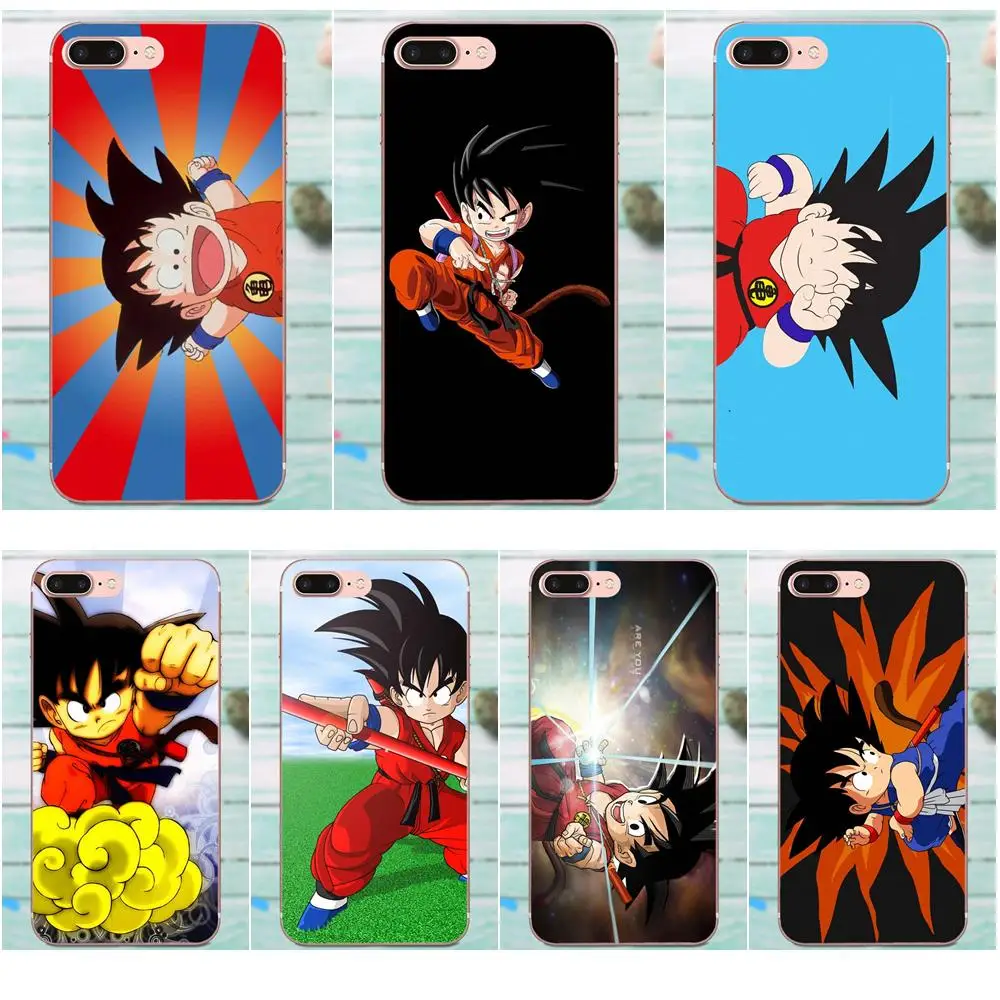 Чехол Goku Kid Dragon Ball из мягкого ТПУ для Samsung Galaxy Note 5 8 9 S3 S4 S5 S6 S7 S8 S9 S10 mini Edge Plus