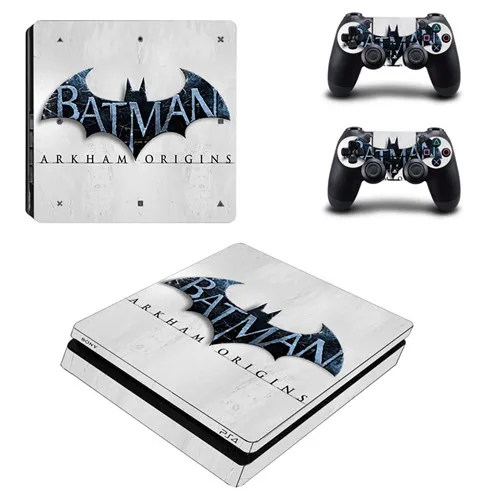 KYSP4S-0092 Batmand Супермен и Джокер PS4 тонкий стикер кожи наклейка для sony playstation 4 консоли и 2 контроллера PS4 тонкий стикер кожи - Цвет: KYSP4S-0092